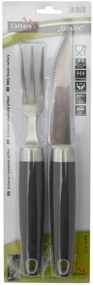 Set de tacâmuri pentru friptură Cattara Grill SHARK, 24 cm