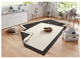 Covor adecvat pentru exterior NORTHRUGS Panama, 160 x 230 cm, negru - crem