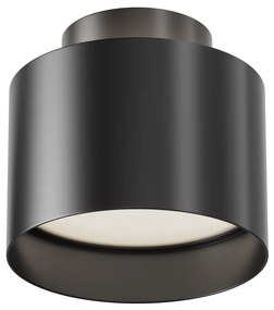 Plafoniera LED design tehnic Planet negru 4000K