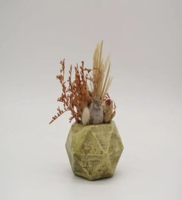 Ghiveci decorativ cu flori artificiale, homs seria A620,17x5.5x9 cm,30345