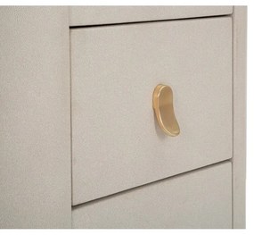 Masă consolă bej-auriu 40x120 cm Beauty – Mauro Ferretti