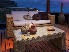 Lampa LED portabila iluminat decorativ IP54 JIGRA corten