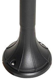 Lanternă clasică de exterior neagră 125 cm IP44 - Daphne