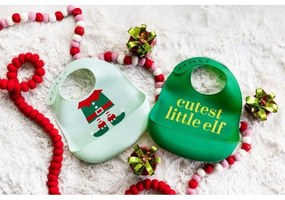 Set bavete din silicon Cute Little Elf - Pearhead
