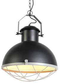Lampă suspendată industrială neagră cu gri - Engine