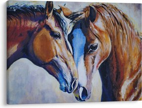 Tablou - Caii îndrăgostiți (70x50 cm)