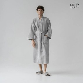 Halat gri deschis L/XL Honeycomb – Linen Tales