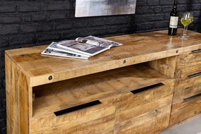 Bufet cu spatiu pentru sticle design industrial IRON CRAFT 175cm