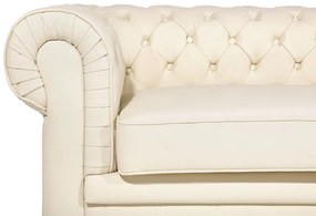 Set de ședere CHICHESTER (piele) (bej) (pentru 4 persoane). 1019056