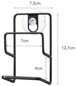 Suport bureții Yamazaki Tower, negru