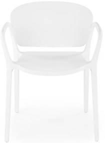 Scaun de bucaterie Layne, alb