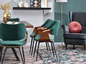 Scaun Rolf K (verde + negru). 1111259