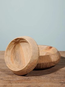 Bol din lemn de mango, 23 cm, Rustic