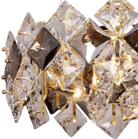 Lustră pe cablu Zuma Line 9864-500 TIARA 6xE14/40W/230V auriu