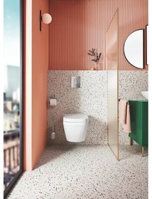 GROHE 40374001 - Set pentru curățarea toaletei ESSENTIALS 12,1 x 39,8 cm crom