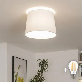 Brilagi - Plafonieră aplicată LED CERIA 1xE27/40W/230V Ø 30 cm albă