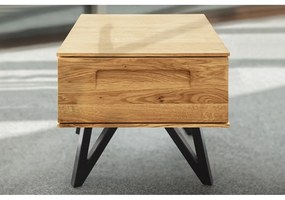 Noptieră din lemn de stejar Golo - The Beds