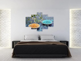 Tablou cu sarea de mare colorată (150x105 cm)