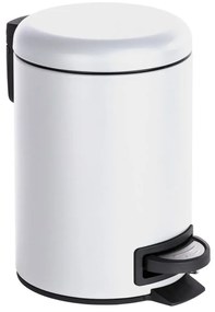 Coș deșeuri Wenko Leman, 3L, alb