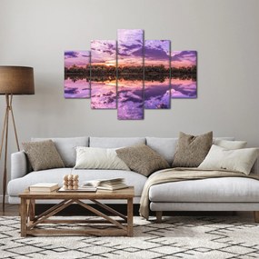 Tablou cu cerul violet (150x105 cm)