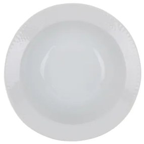 Set de veselă 24 piese alb/porțelan