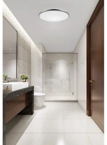 Plafonieră LED pentru baie Top Light SILVER LED/18W/230V IP44 d. 34 cm crom lucios