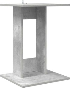 vidaXL Masă laterală Gri din beton 45 x 40 x 62,5 cm Lemn compozit