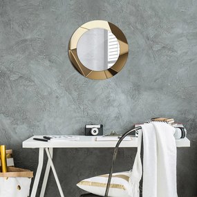 Decor oglinda rotunda Abstracție modernă fi 50 cm