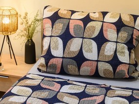 Lenjerie de pat Creponata din bumbac Renforce FRUNZA DE TOAMNA colorat Dimensiune lenjerie de pat: 70 x 90 cm | 140 x 200 cm