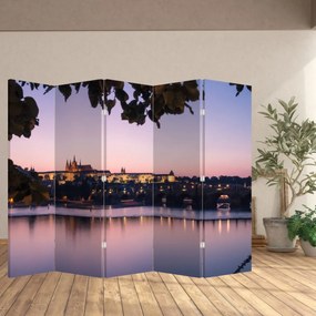 Paravan - Palatul din Praga și Vltava (210x170 cm)