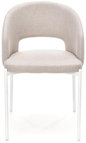 Scaun de bucaterie Selah, bej/alb