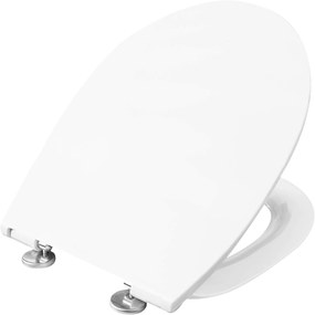 Capac WC CORNAT Premium 5 alb 35,8/43,3/4,5 cm