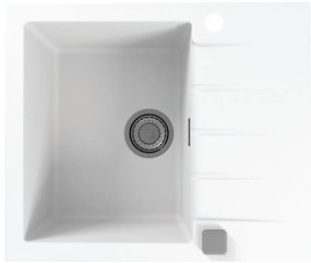 Chiuvetă de bucătărie ALVEUS 1132017 CADIT 59x50 cm alb