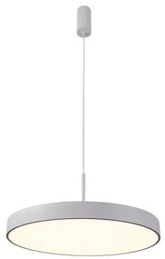 Lustra LED cu telecomanda design circular MARCELLO 40 CCT WH