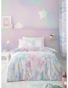 Lenjerie de pat pentru copii pentru pat de o persoană 135x200 cm Ombre Stars – Catherine Lansfield