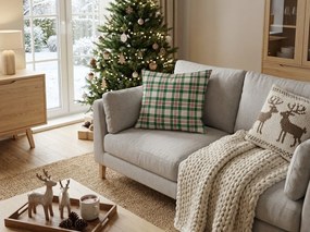 Husa din bumbac pentru perna WINTER PLAID 45x45 cm, colorat
