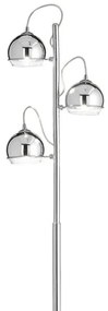 Lampadar, lampa de podea cu 3 Globuri cromate DISCOVERY PT3 017754