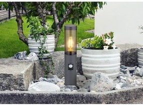 Lampă de exterior cu senzor BOSTON 1xE27/15W/230V 45 cm IP44 Globo 3158SAS