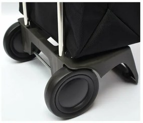Rolser Geantă de cumpărături pe roți Jet Star Joy,negru-alb