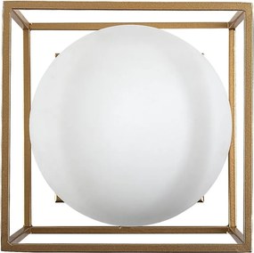 Aplica perete sau tavan pentru exterior IP44 Modane auriu