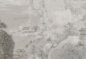 Fototapet - Peisaj chinezesc (147x102 cm)