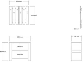 Mobilier Hol Sotasu (stejar zafir) . 1093869