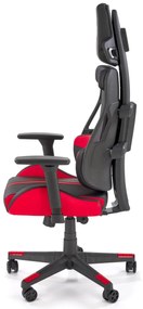 Scaun de birou Nitro negru/rosu H137 cm