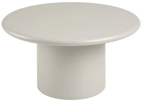 Măsuță de cafea crem rotundă ø 80 cm Nagano – House Nordic