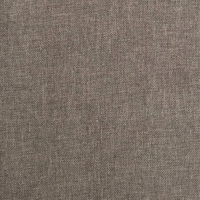 Scaun de bucatarie pivotant, gri taupe, material textil 1, Gri taupe