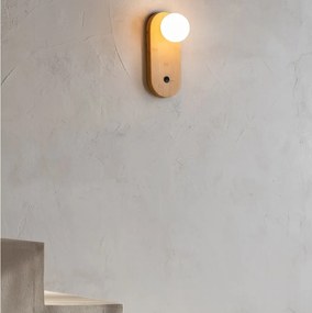 Aplica de perete din bambus natur Java