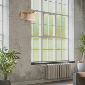 Aplica de perete ANTONIO 1xE14/40W/230V stejar