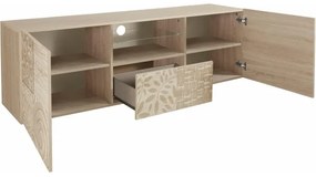 Comodă TV ARIA, stejar Sonoma