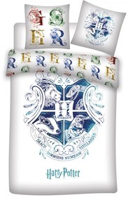 Lenjerie de pat pentru copii HARRY POTTER - WIZARD COLLEGE