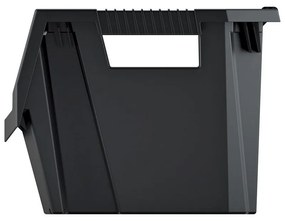 Cutie de depozitare cu blocare 39,6 x 38 x 28,2 cm, neagra